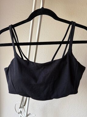 Athleta Black Sports Bra - Size L